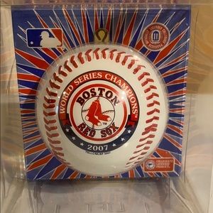 Red Sox 2007 championship ornament
